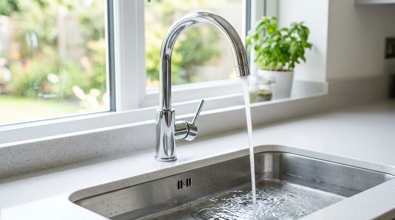 Local Plumbing Master Pros same day plumber fixing a faucet in Ferndale, MI
